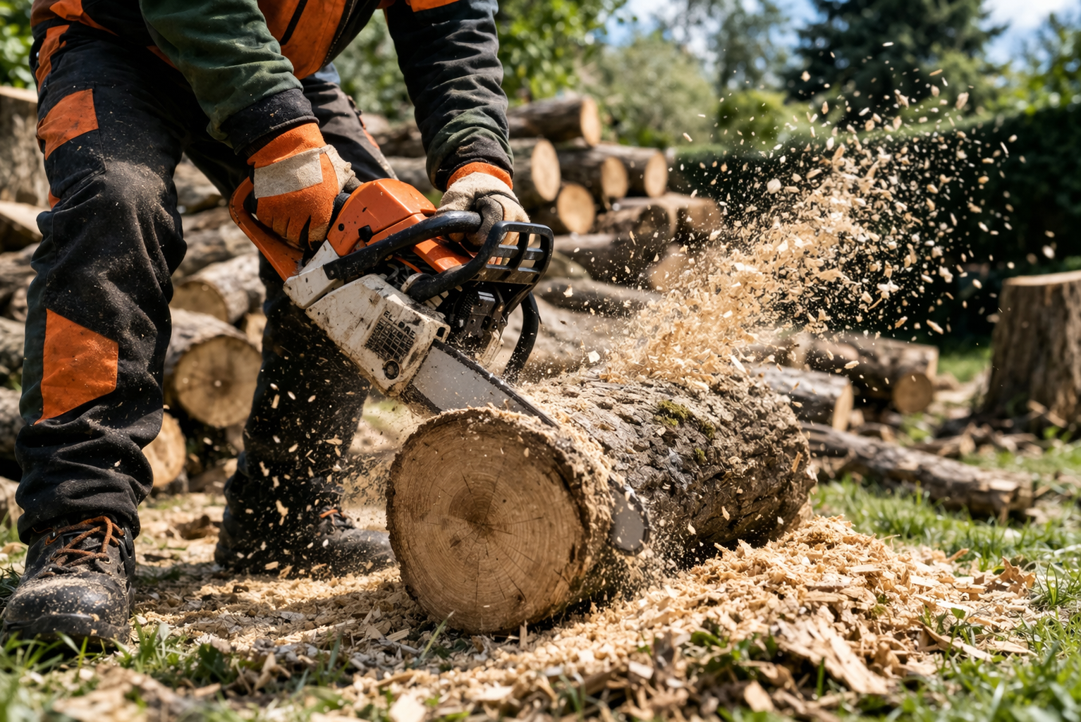 Farönk aprítás Budapesten – faaprítás géppel, gyors és tiszta megoldás